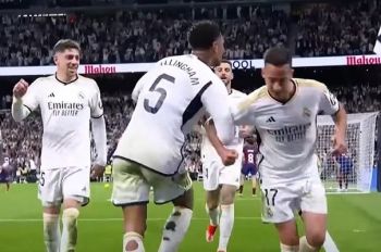 Jude Bellingham ocenił swojego gola w El Clasico. Jude Bellingham ocenił swojego gola w El Clasico.